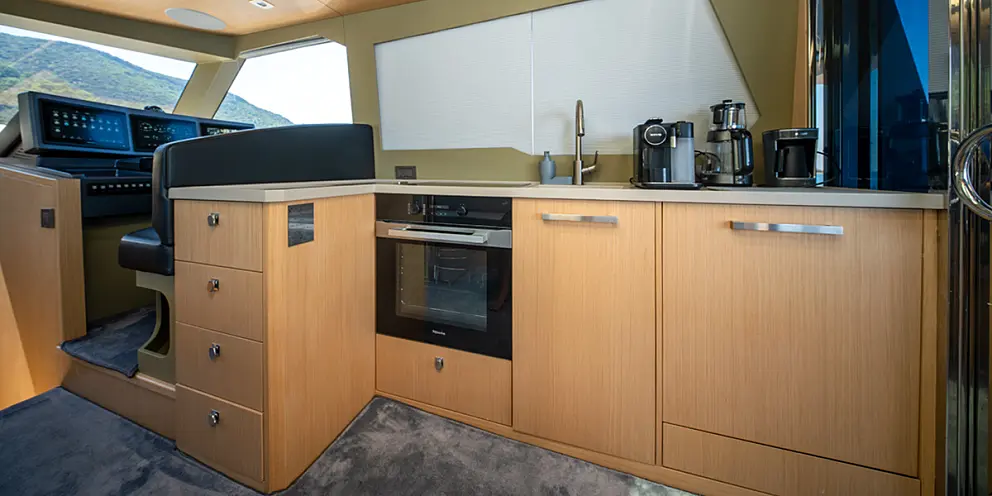 Jera J50c Yacht Up Galley Saloon